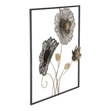 Panel ze stali kwadratowy 50x5,5x50 cm